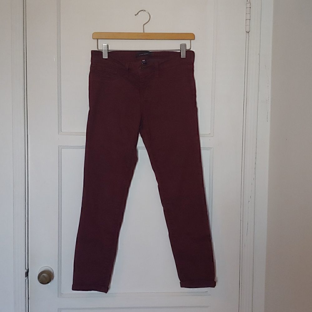 Flying Monkey Women's Burgundy Skinny Jeggings Size 26